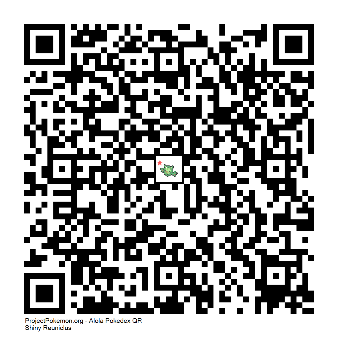 Cdigo QR de Reuniclus variocolor
